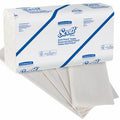 Scott 25 Pack 175 Count 9.1" x 12.4" White Scott Fold Hand Towels 01980