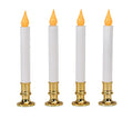 Sylvania, 4 Pack, 9" Battery Operated Flickering LED Candles, V24329-88