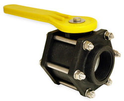 Apache Hose 2", Full Port, Polypropylene Bolted Ball Valve 49030010