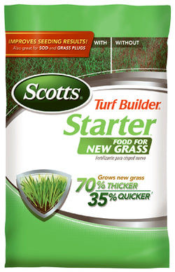 Scotts, 14,000 SQFT Coverage, 24-25-4, Turf Builder Starter Fertilizer