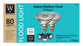 Westpointe, 2 Pack, 80PARH1100F2-TV, 80W, Standard, Halogen Flood Bulb