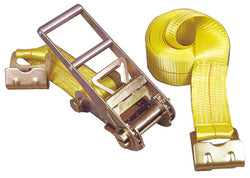 3" x 27', Ratchet Tie Down, With Flat Hooks, 5,000 LB Working Load Limit, Hampton 04637