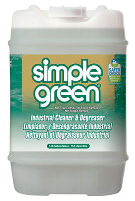 5 Gallon, Simple Green Industrial Cleaner & Degreaser 2700000113006