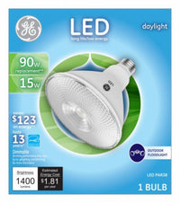 GE, LED15DP38W-5K-1, 15W, Daylight LED Flood Light Bulb