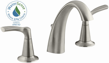 Mistos, Brushed Nickel, 8"-16" Widespread, Lavatory Sink Faucet, R37026-4D1-BN