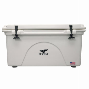 Orca 75 QT, White Roto Molded Cooler, ORCW075