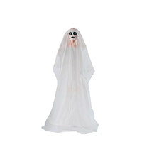 3', Creepy White Lawn Walker With Light Up Eyes, 91288TW,