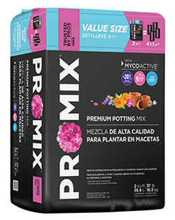 Premier, Pro Mix, 2.0 CUFT, Premium Potting Mix, Compressed Bale