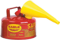 Eagle Gallon Type I Steel Safety Can With Removable Funnel UI-10-FS