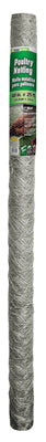 48" x 25', 2" Mesh, Galvanized Poultry Net Chicken Wire 20 Gauge, Midwest 308466B